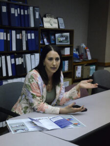 Katie Cretella, the director of clinical services at Trumbull County Mental Health and Recovery Board.